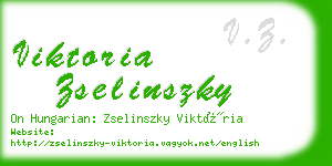 viktoria zselinszky business card